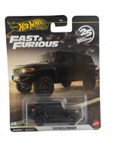 Load image into Gallery viewer, Hot Wheels Fast &amp; Furious Toyota FJ Cruiser 25th Anniversary