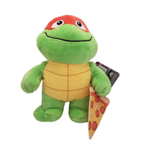 Load image into Gallery viewer, Teenage Mutant Ninja Turtles Turtle Tot Raphael 7” Plush Pizza Mutant Mayhem