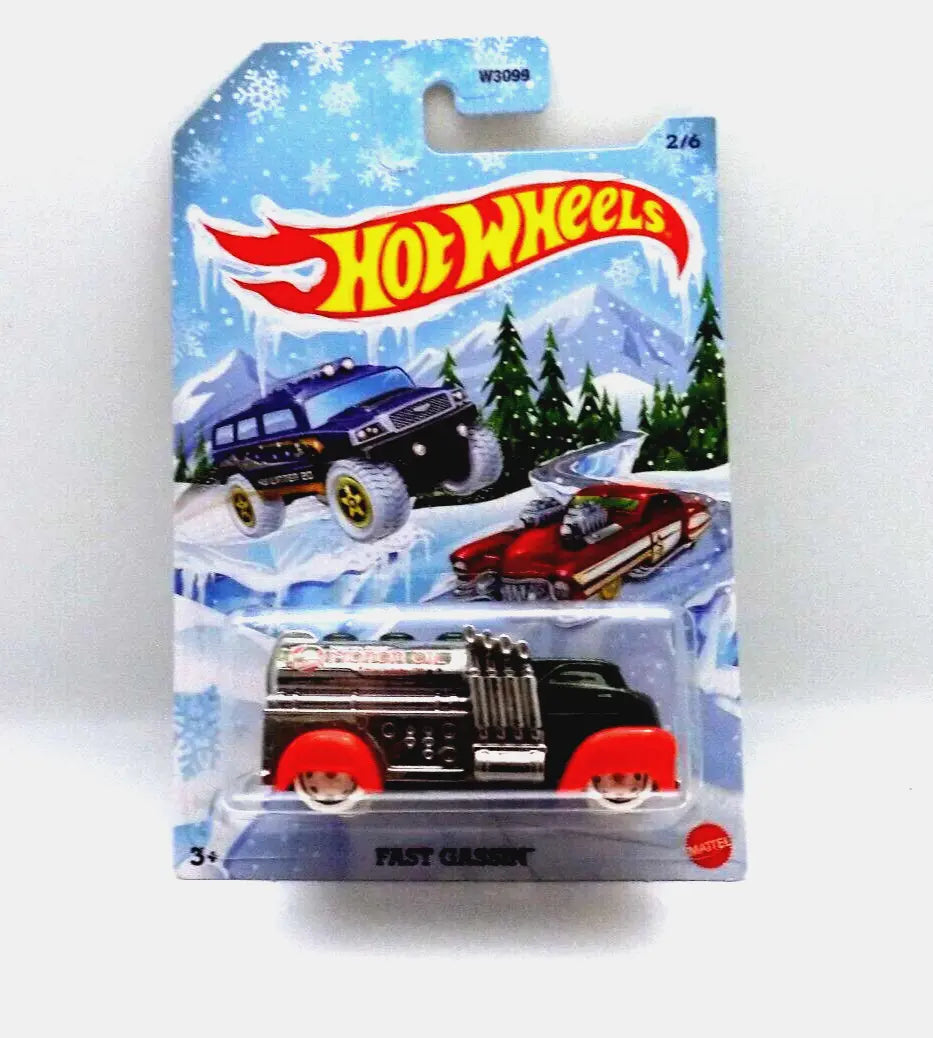 2020 Hot Wheels Holiday HW Winter '20 Fast Gassin' North Pole Motor Oil