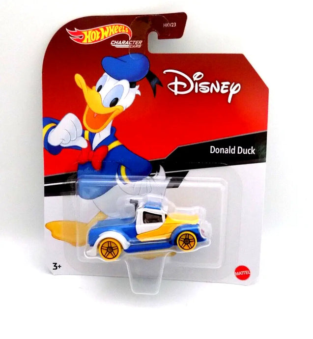 Hot Wheels Donald Duck Disney Character Cars