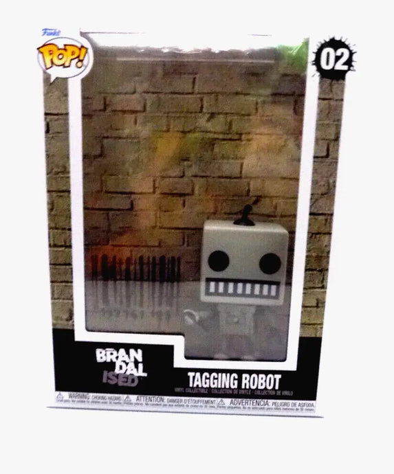 Funko Pop! Art Cover Brandalised Tagging Robot