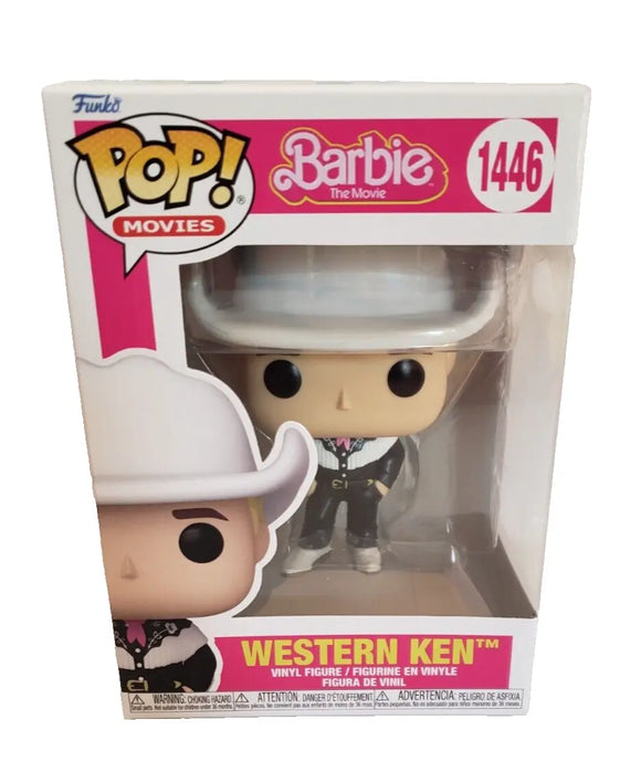 Funko Pop! Barbie Movie Western Ken Vinyl Figure #1446