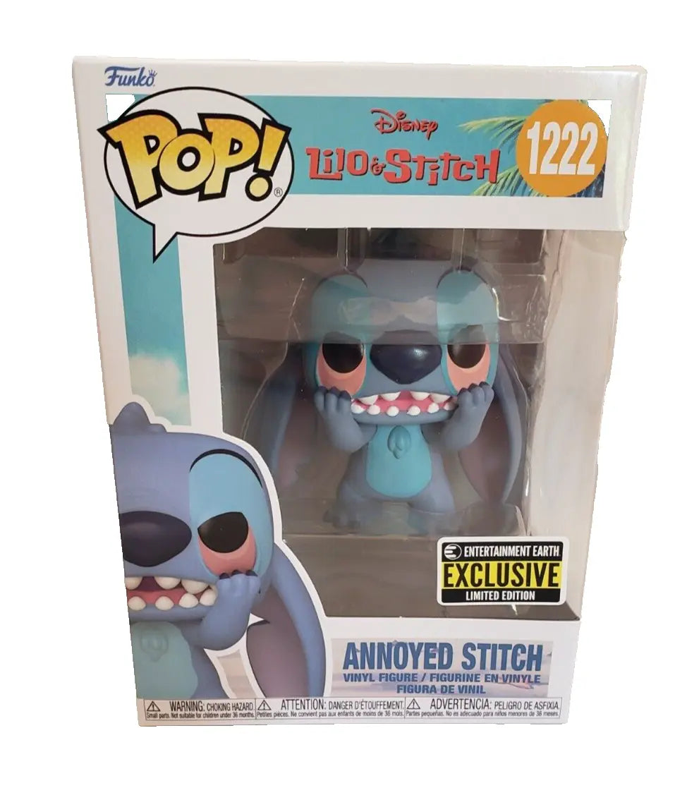 Funko Pop! Lilo & Stitch Annoyed Stitch #1222 EE Exclusive