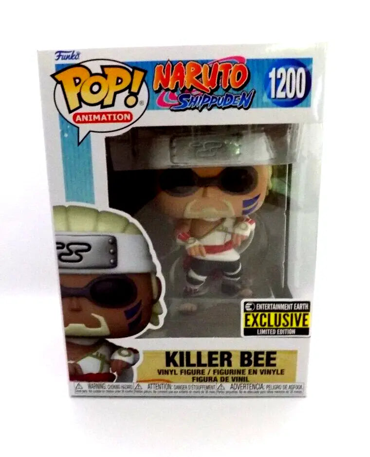 Funko POP! Naruto Shippuden Killer Bee EE Exclusive Vinyl Figure #1200