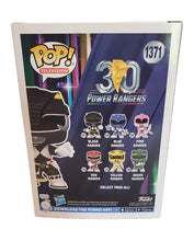 Load image into Gallery viewer, Funko Pop! Power Rangers 30th Anniv. Black Ranger Vinyl Figure #1371