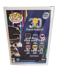 Funko Pop! Power Rangers 30th Anniv. Black Ranger Vinyl Figure #1371