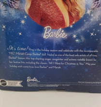 Load image into Gallery viewer, Barbie Signature Mariah Carey Holiday Doll Red Dress