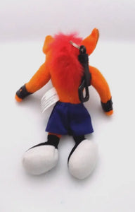 Crash Bandicoot Resaurus Beanbag Plush Keychain