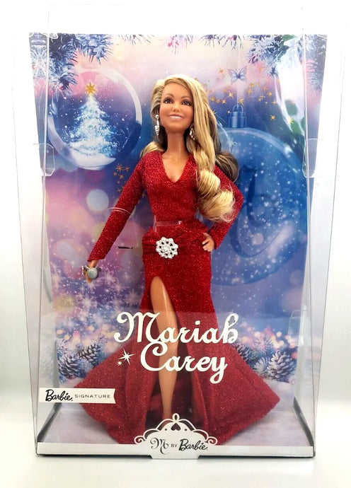 Barbie Signature Mariah Carey Holiday Doll Red Dress